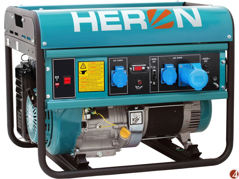 ZRUŠENO! Nahrazeno výrobkem 8896419, elektrocentrála benzínová 15HP/7kW